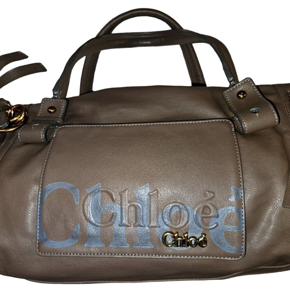 Chloe Handbags - Chloe Leather Eclipse Boston Bag